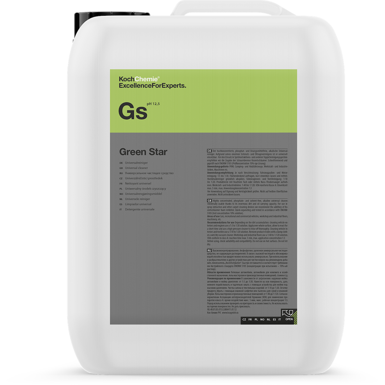 koch chemie green star 5L all purpose cleaner