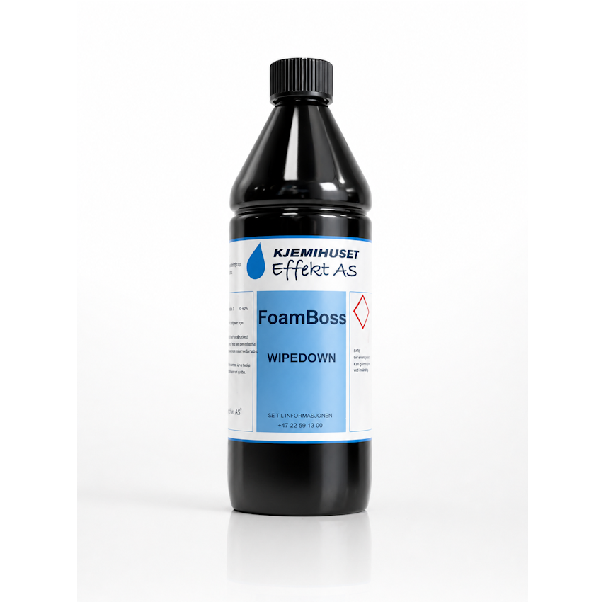 foamboss wipedown for paneler